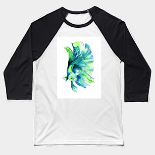 Betta Fish Green Baseball T-Shirt